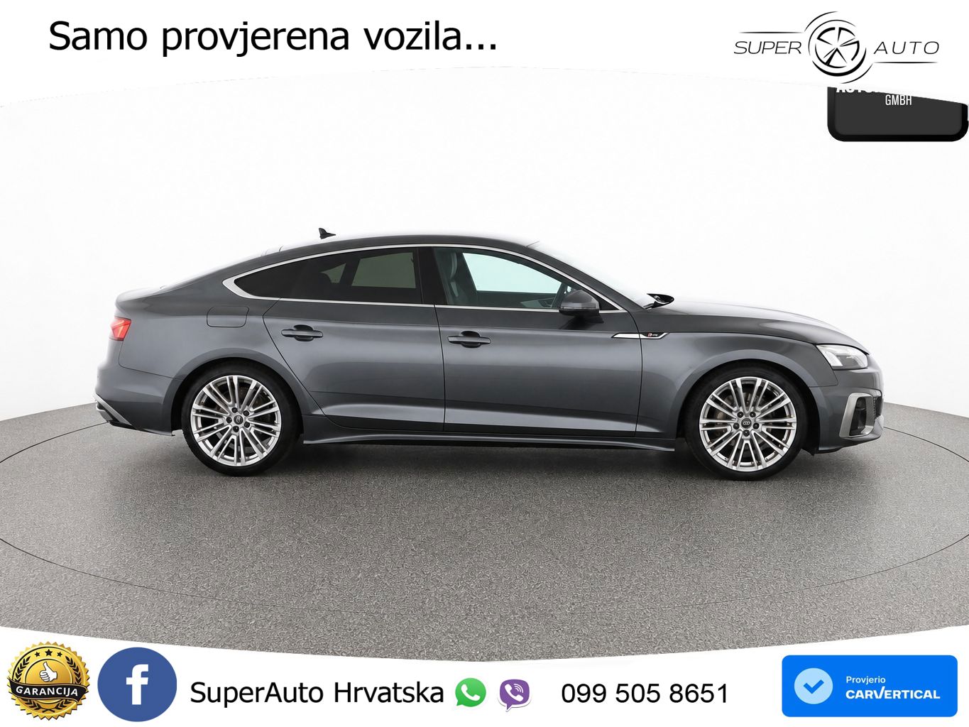 Audi A5 Sportback 40 TDI (204 KS) S tronic S line MATRIX+GR SJED+KAM