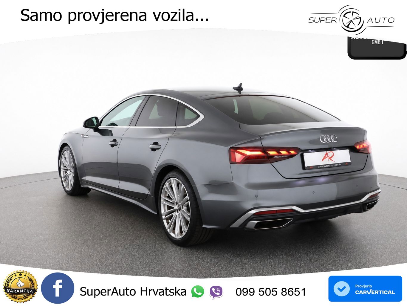 Audi A5 Sportback 40 TDI (204 KS) S tronic S line MATRIX+GR SJED+KAM