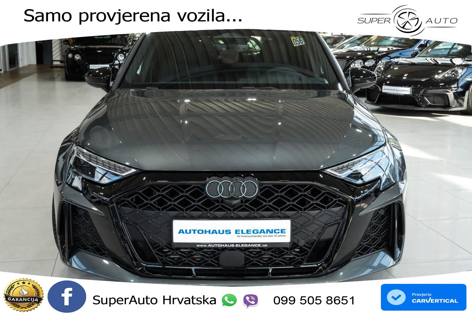 Audi RS3 Sedan 2.5 TFSI (400 KS) quattro S tronic LED+GR SJED+ACC