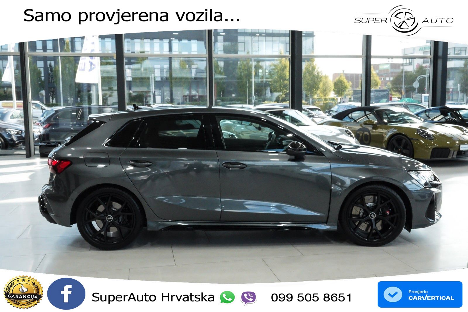 Audi RS3 Sedan 2.5 TFSI (400 KS) quattro S tronic LED+GR SJED+ACC