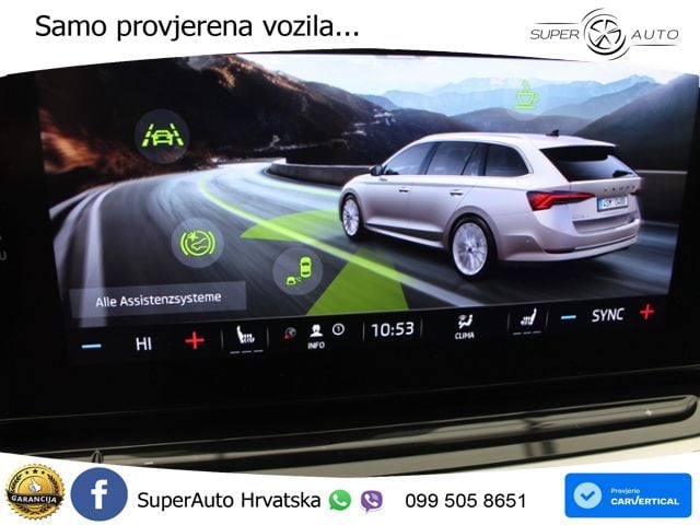 Škoda Octavia Combi 2.0 TDI (150 KS) LED+GR SJED+ACC