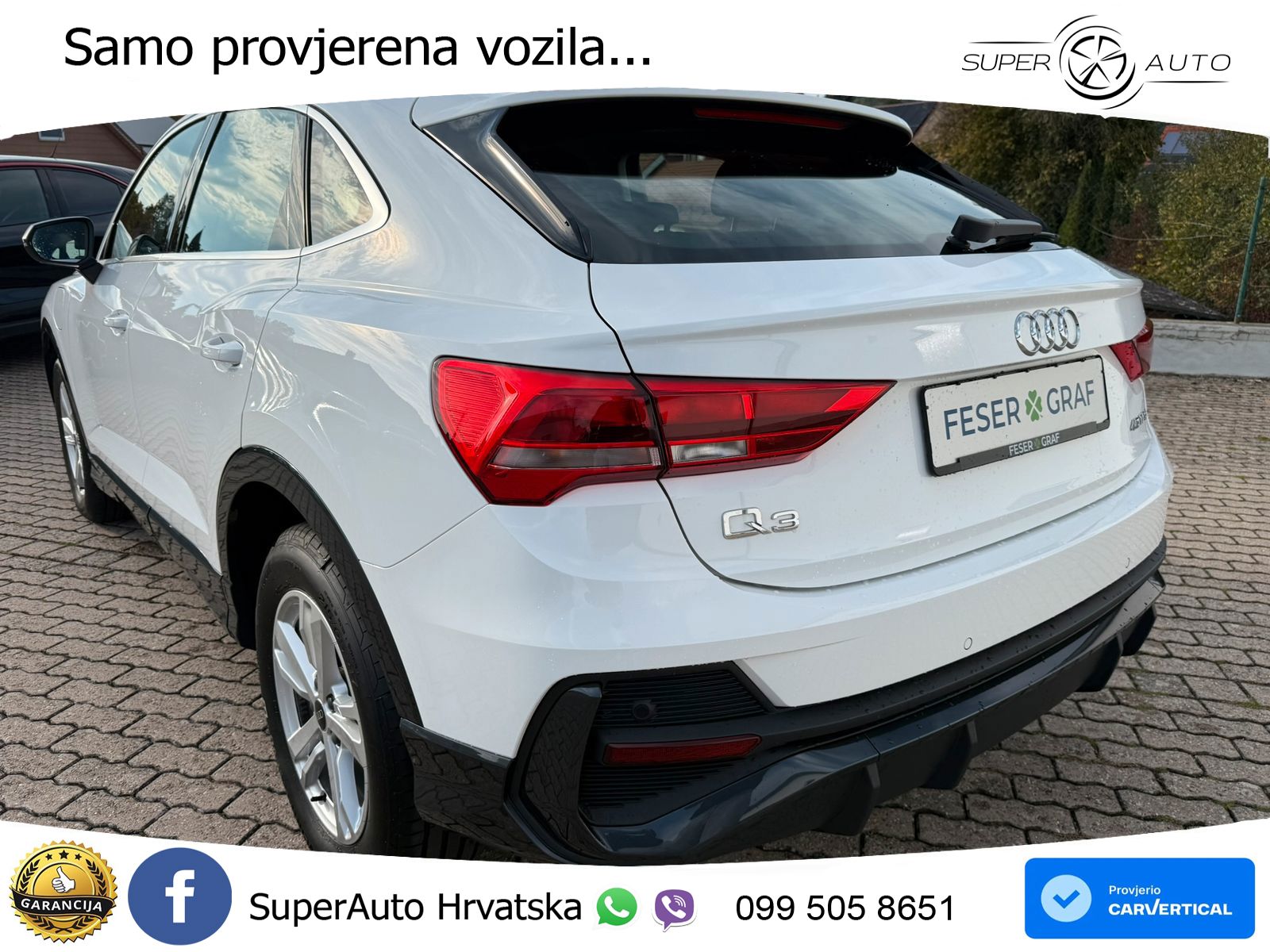 Audi Q3 Sportback 45 TFSIe (245 KS) S tronic