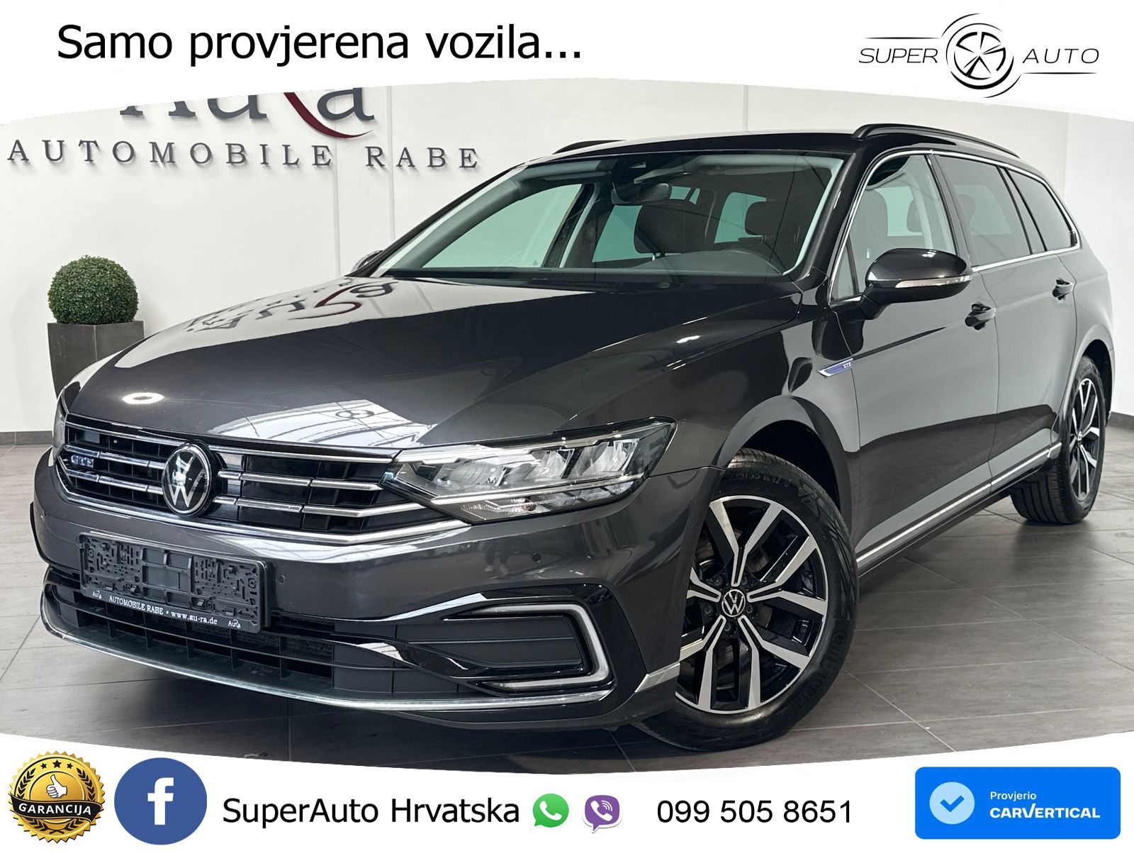 Volkswagen Passat Variant GTE 1.4 TSI (218 KS) DSG R-Line LED+GR SJED+ACC