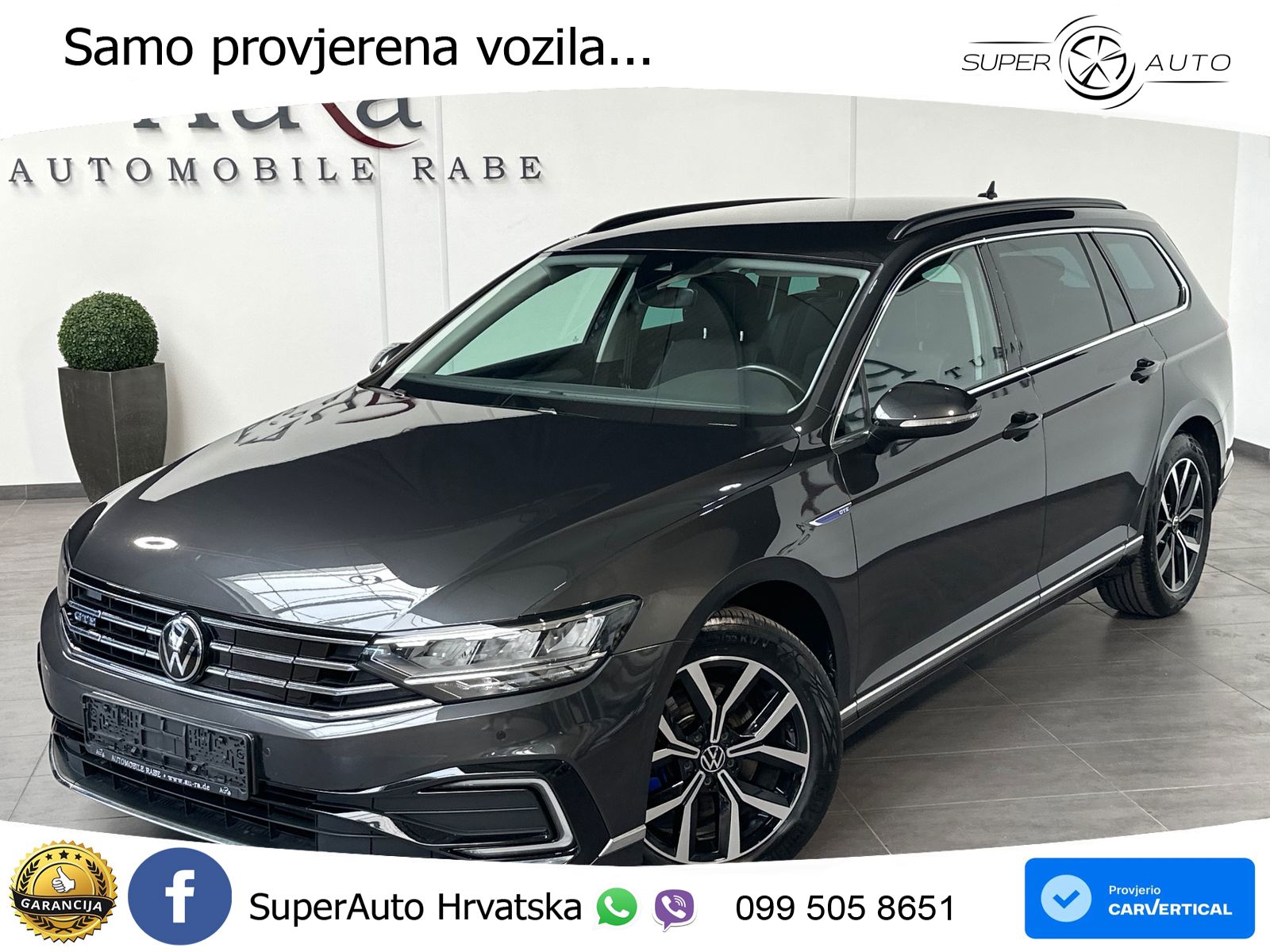 Volkswagen Passat Variant GTE 1.4 TSI (218 KS) DSG R-Line LED+GR SJED+ACC