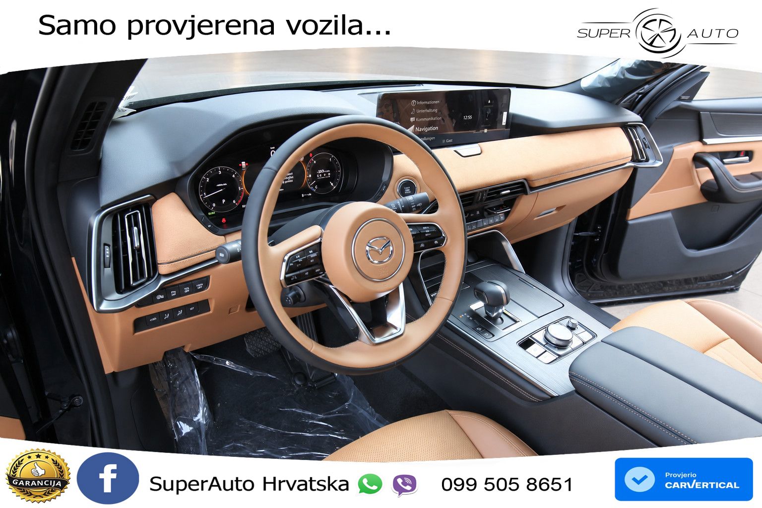 Mazda CX-60 3.3 e-Skyactiv D (254 KS) AWD Automatic LED+GR SJED+ACC