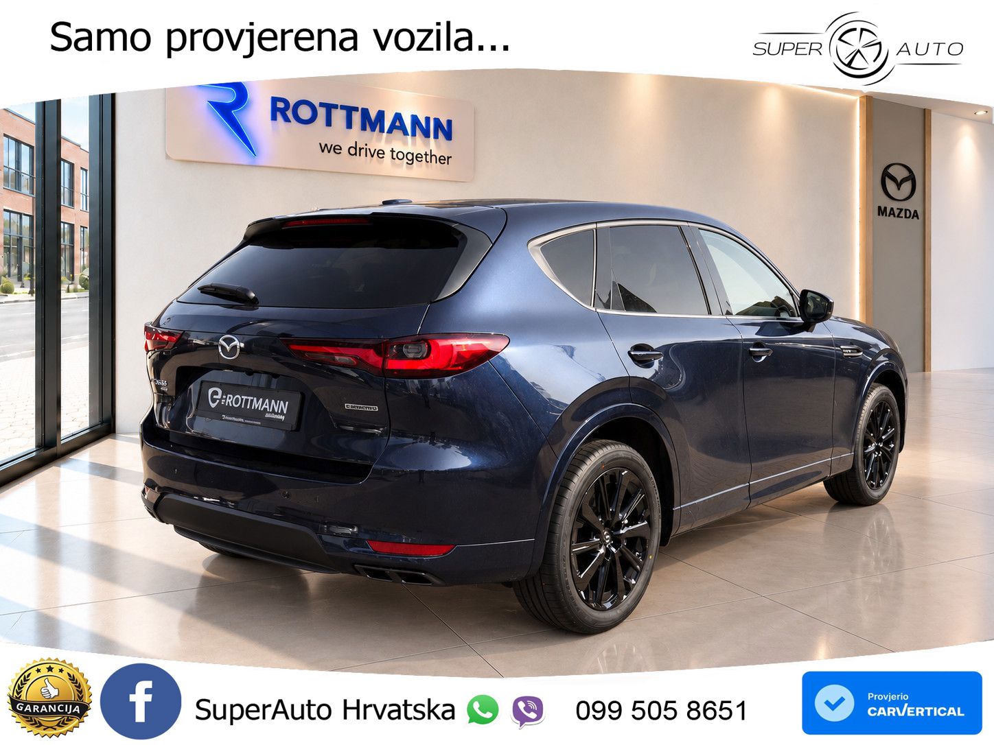 Mazda CX-60 3.3 e-Skyactiv D (254 KS) AWD Automatic LED+GR SJED+ACC