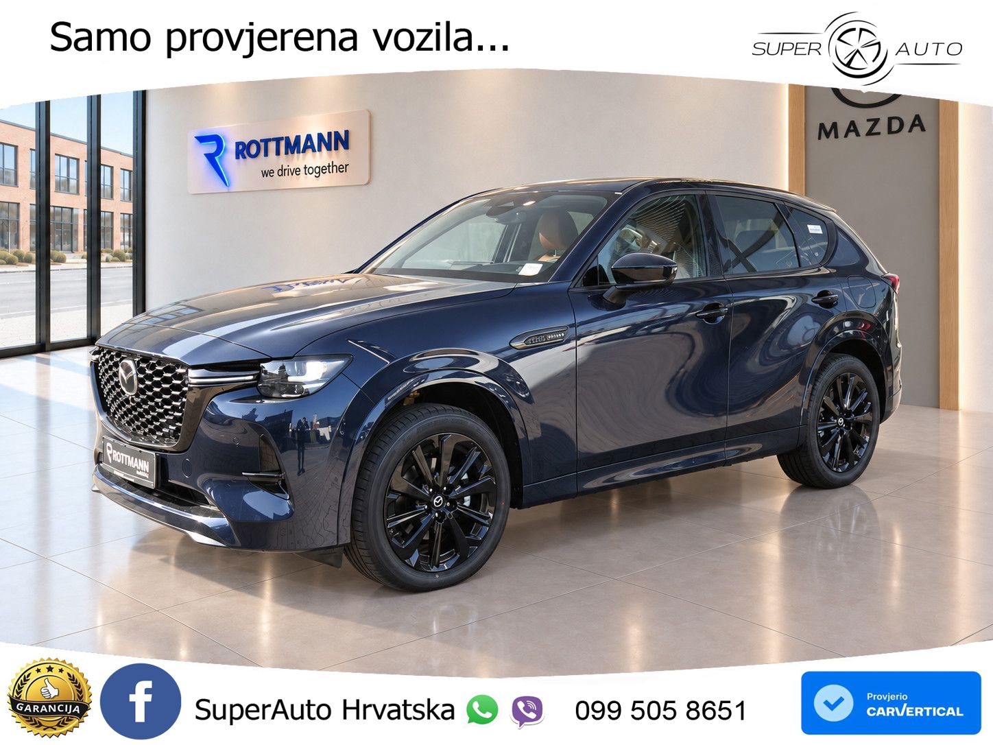 Mazda CX-60 3.3 e-Skyactiv D (254 KS) AWD Automatic LED+GR SJED+ACC