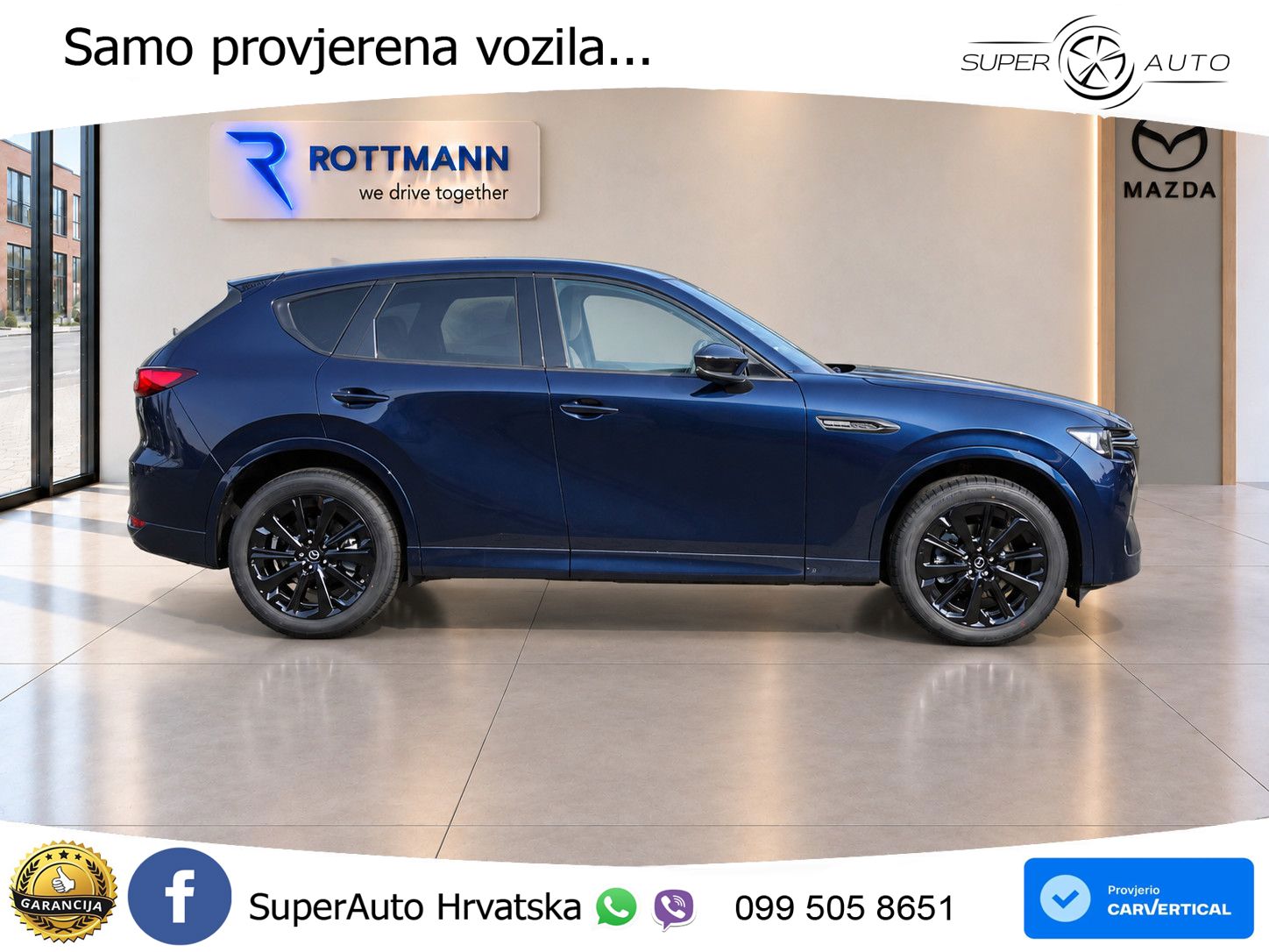 Mazda CX-60 3.3 e-Skyactiv D (254 KS) AWD Automatic LED+GR SJED+ACC