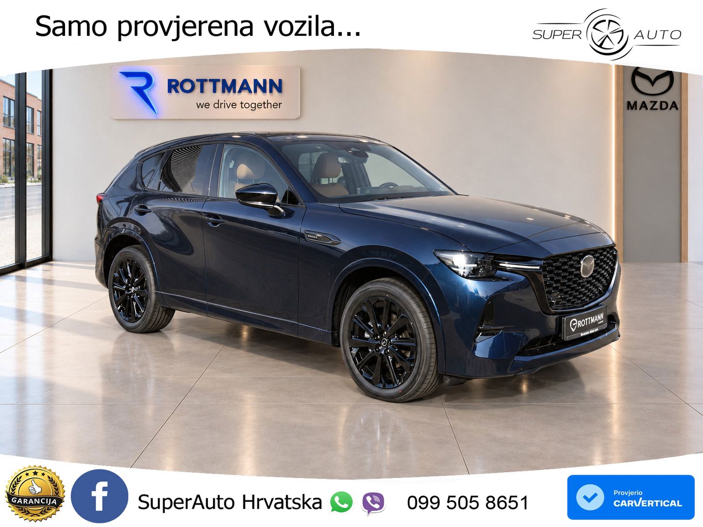 Mazda CX-60 3.3 e-Skyactiv D (254 KS) AWD Automatic LED+GR SJED+ACC