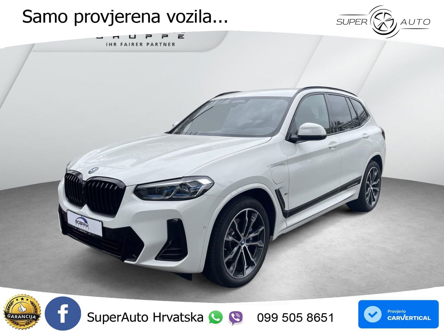 BMW X3 30e xDrive Steptronic M Sport LED+GR SJED+ACC