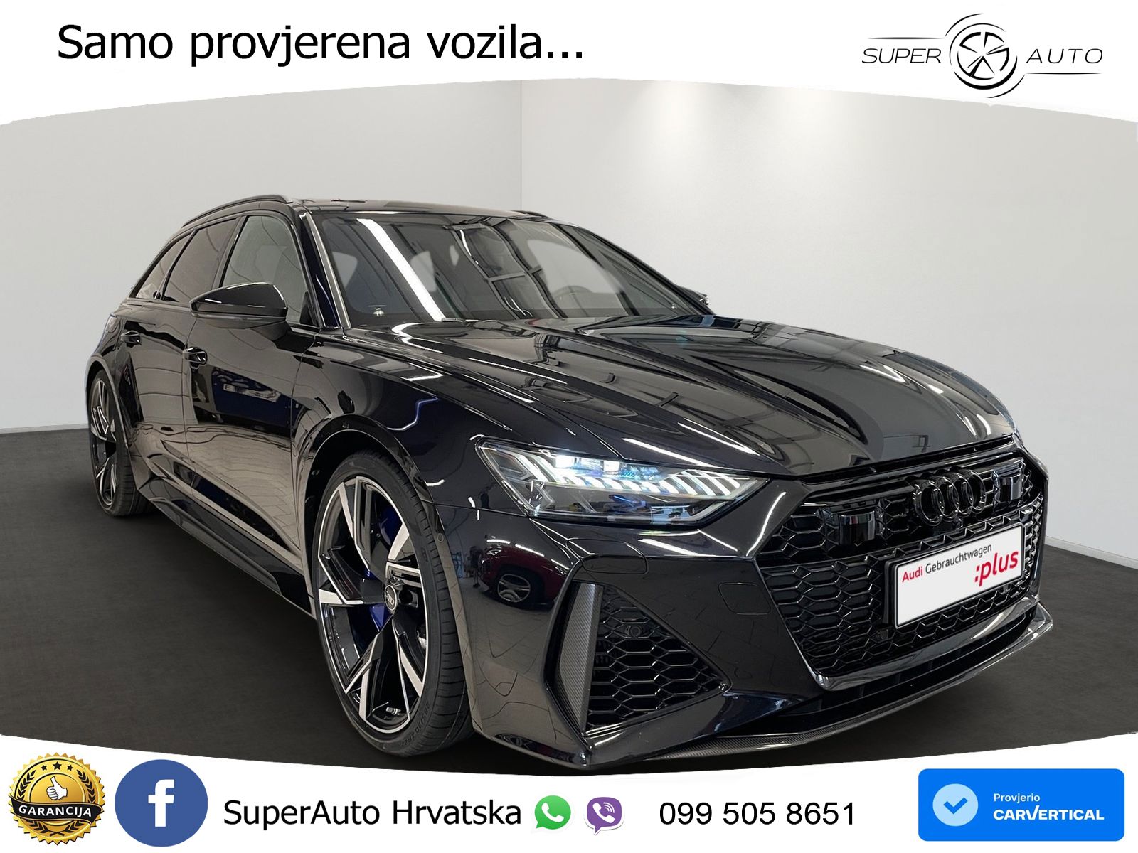 Audi RS6 Avant 4.0 TFSI V8 (600 KS) quattro Tiptronic MATRIX+GR SJED+KAM