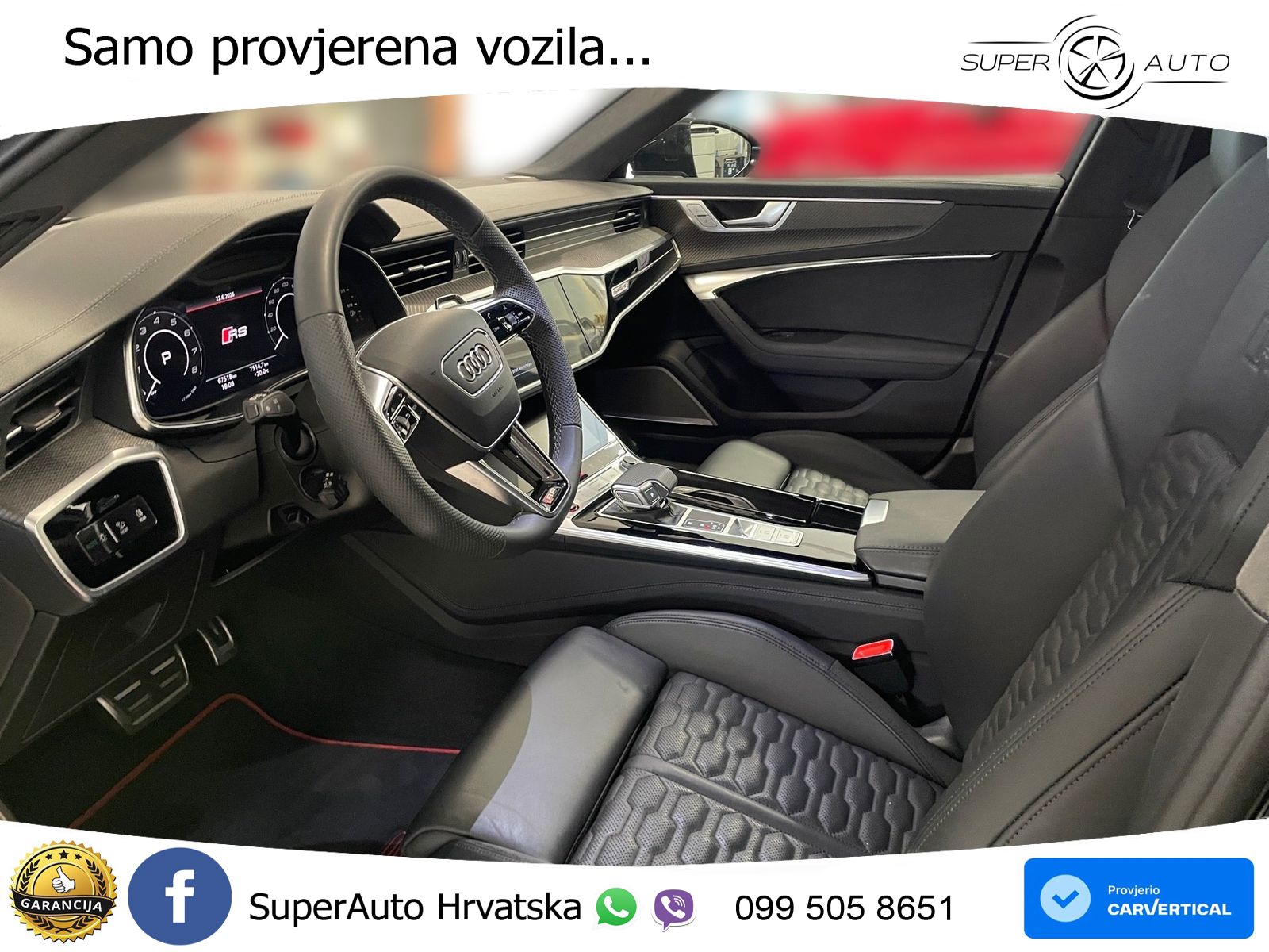 Audi RS6 Avant 4.0 TFSI V8 (600 KS) quattro Tiptronic MATRIX+GR SJED+KAM