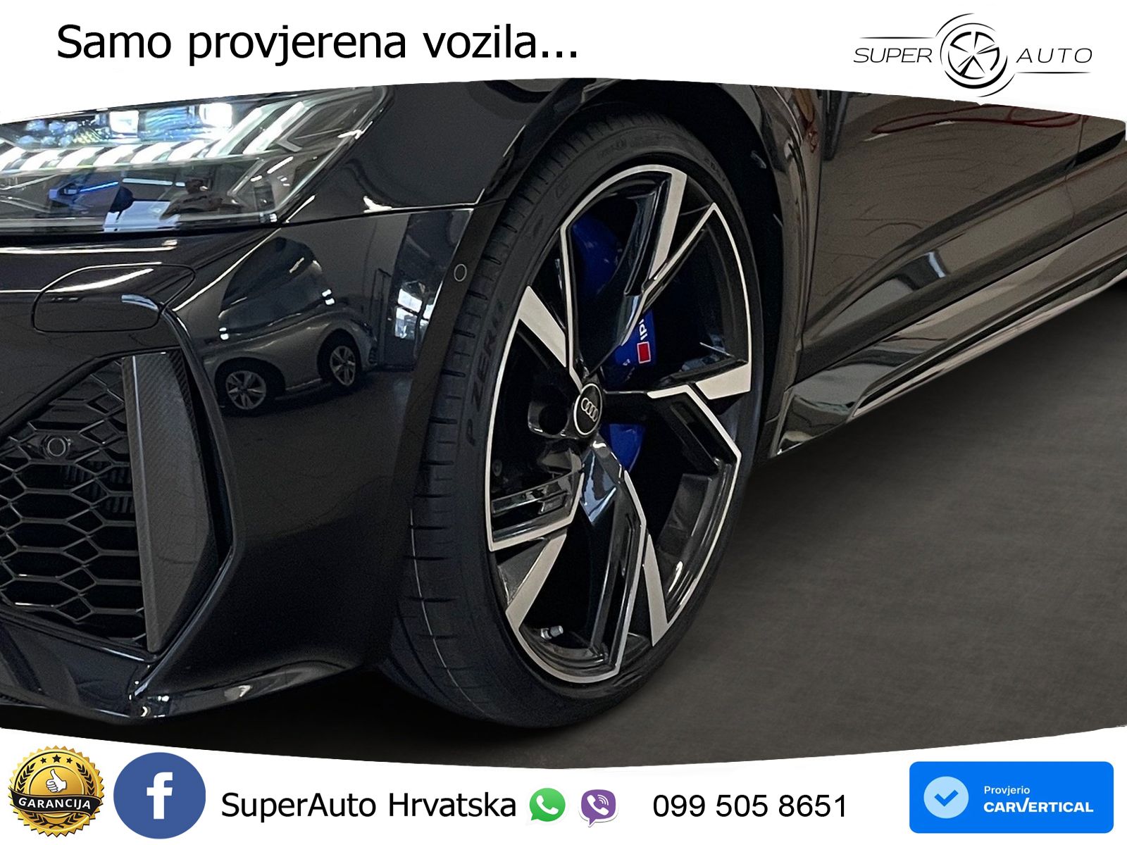Audi RS6 Avant 4.0 TFSI V8 (600 KS) quattro Tiptronic MATRIX+GR SJED+KAM