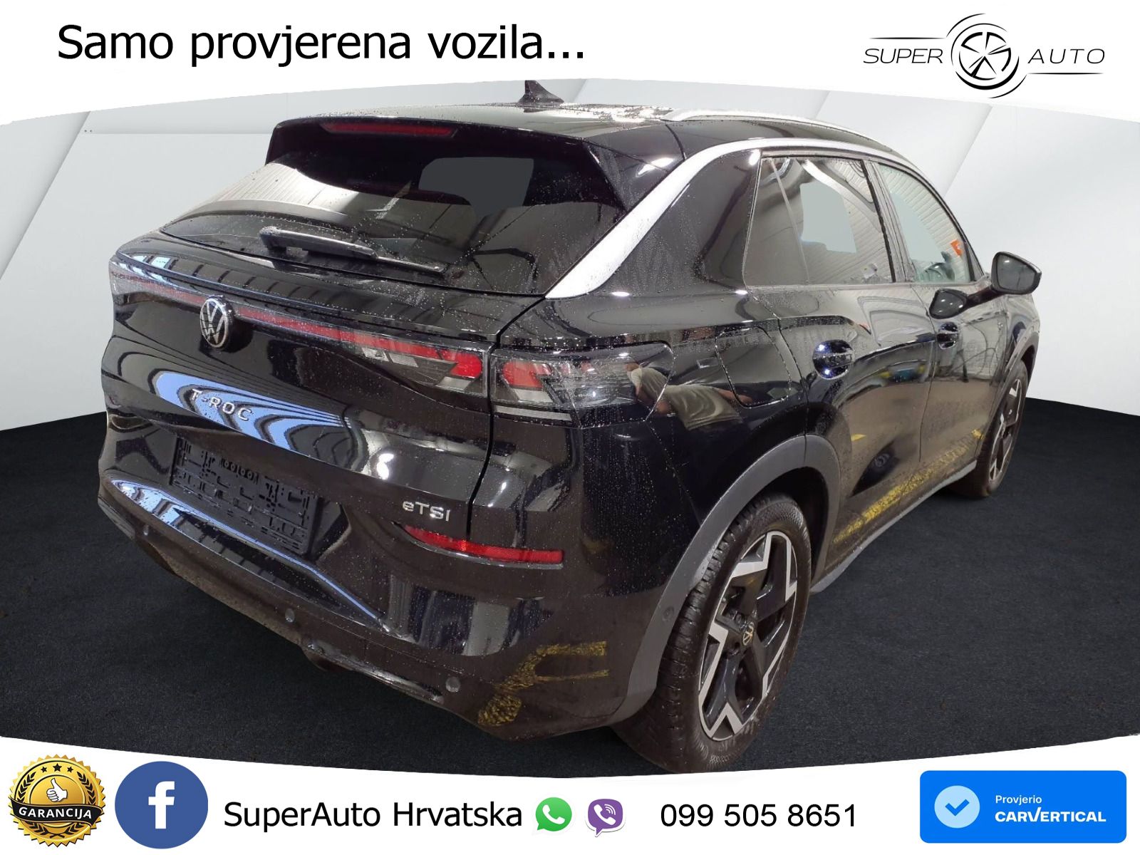 Volkswagen T-Roc 1.5 eTSI (150 KS)  DSG R-Line LED+GR SJED+ACC