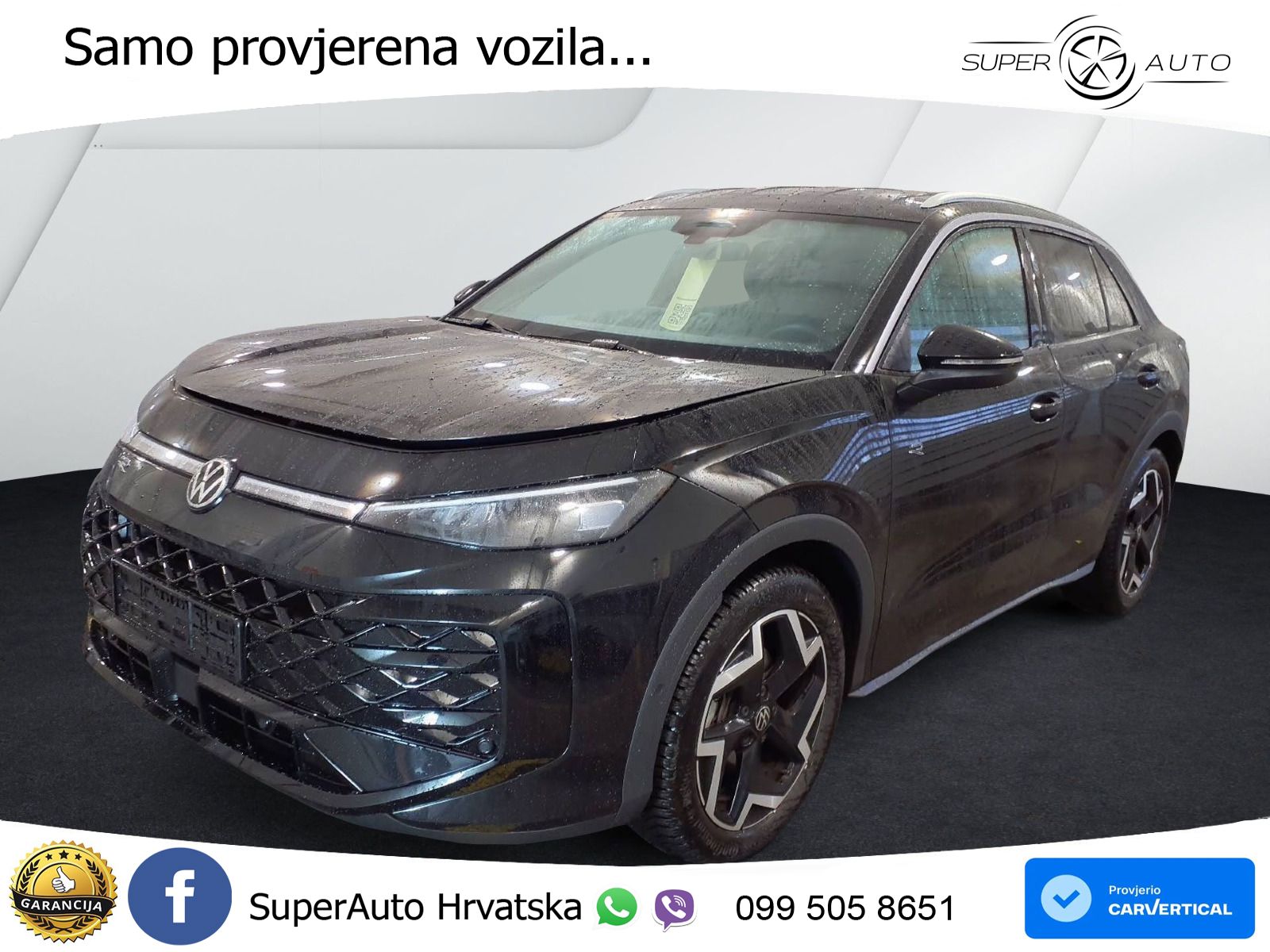 Volkswagen T-Roc 1.5 eTSI (150 KS)  DSG R-Line LED+GR SJED+ACC