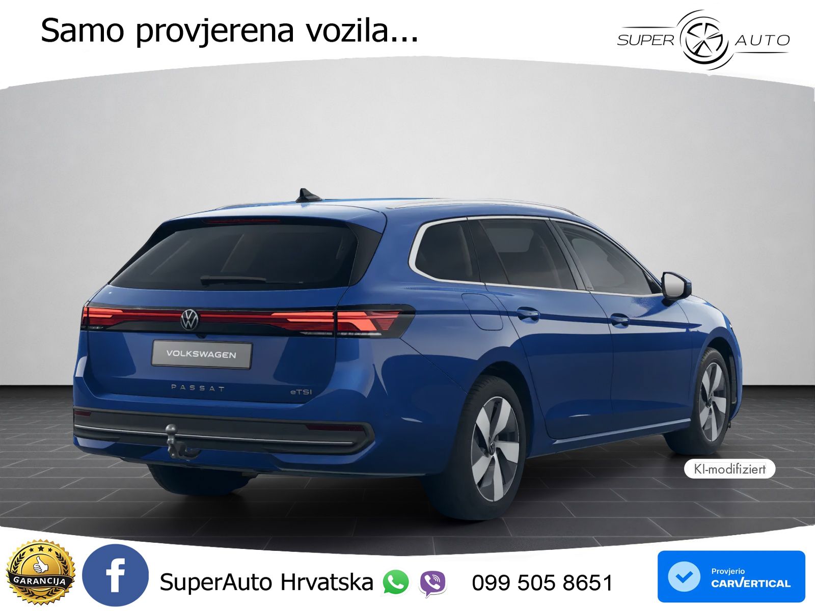 Volkswagen Passat Variant 1.5 eTSI (150 KS) DSG Business LED+GR SJED+ACC