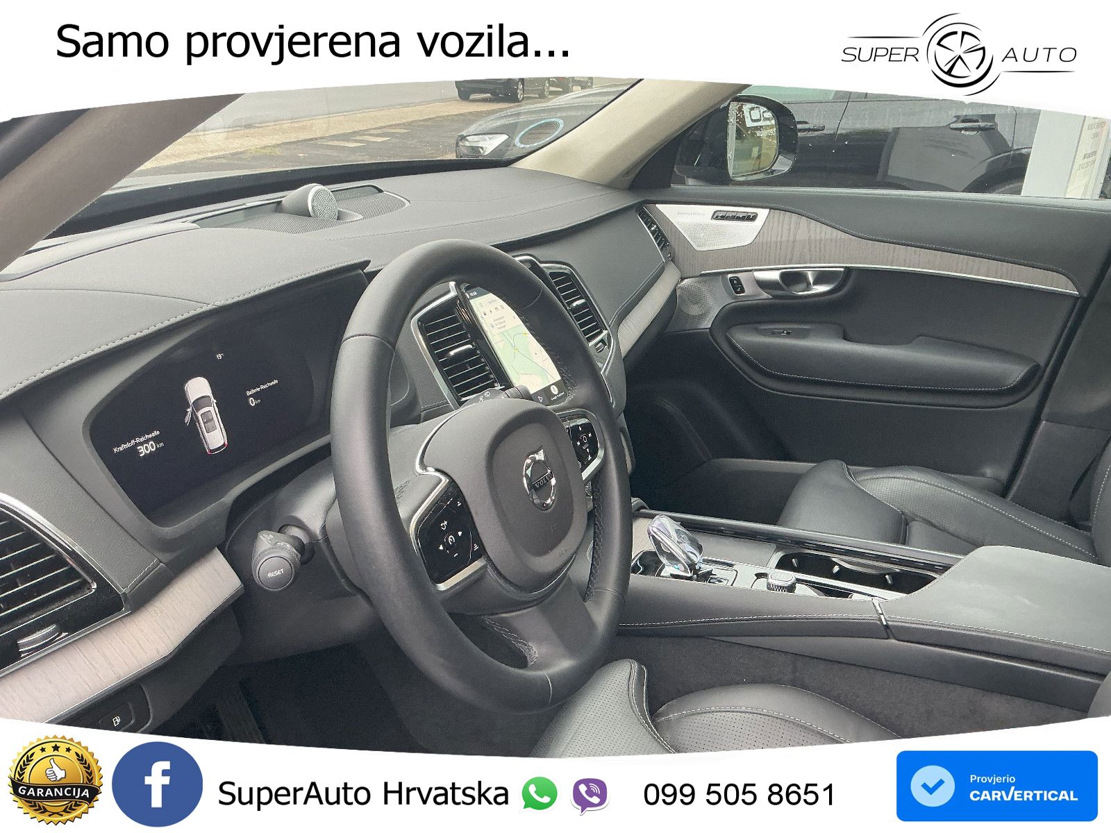 Volvo XC90 2.0 T8 AWD Automatic ZRAČNI+ACC+GR SJED+KAM+PANO