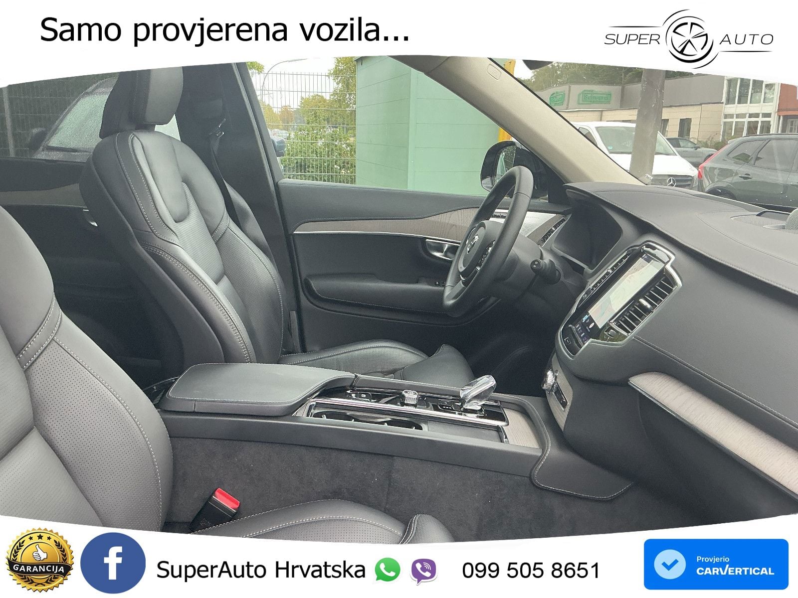 Volvo XC90 2.0 T8 AWD Automatic ZRAČNI+ACC+GR SJED+KAM+PANO