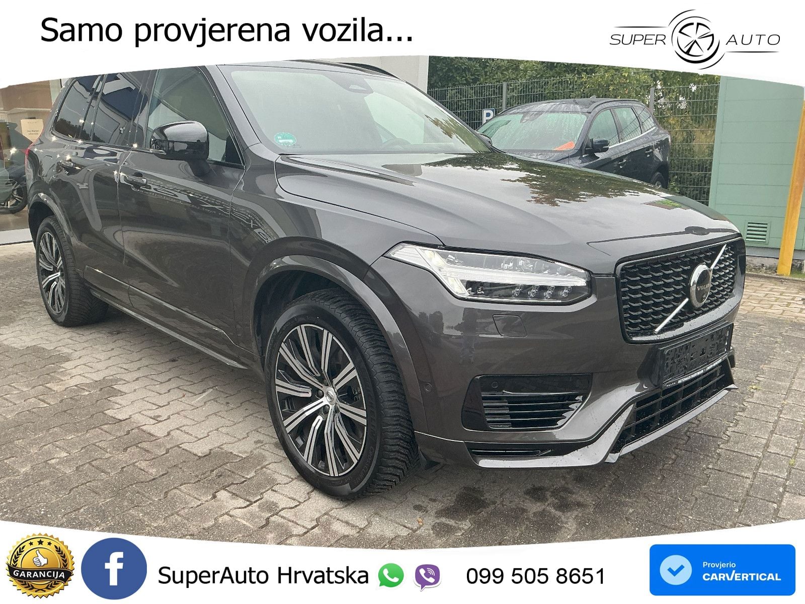 Volvo XC90 2.0 T8 AWD Automatic ZRAČNI+ACC+GR SJED+KAM+PANO