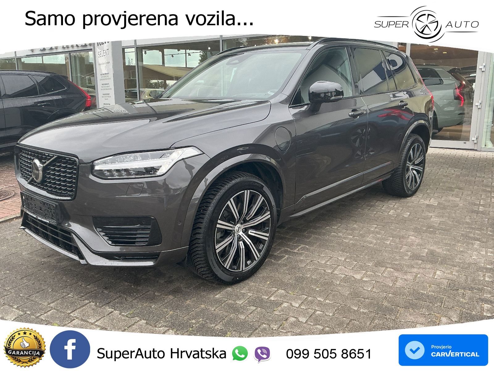 Volvo XC90 2.0 T8 AWD Automatic ZRAČNI+ACC+GR SJED+KAM+PANO