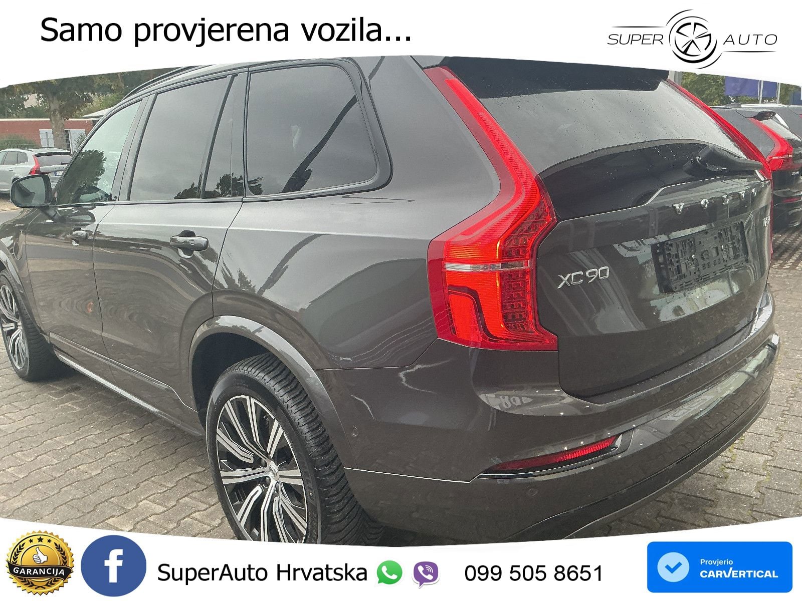 Volvo XC90 2.0 T8 AWD Automatic ZRAČNI+ACC+GR SJED+KAM+PANO
