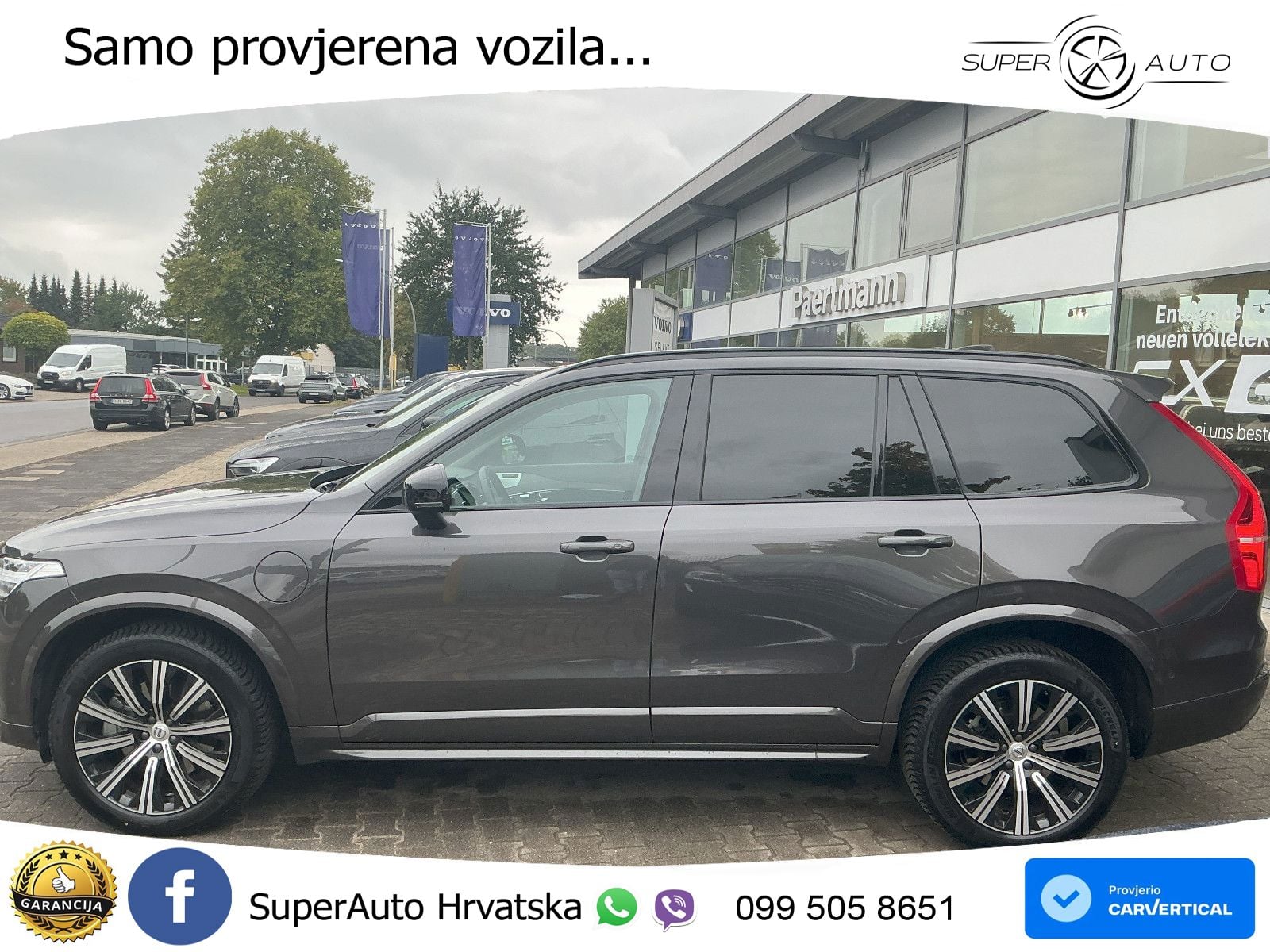 Volvo XC90 2.0 T8 AWD Automatic ZRAČNI+ACC+GR SJED+KAM+PANO