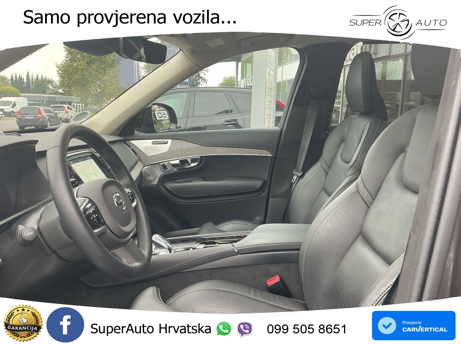 Volvo XC90 2.0 T8 AWD Automatic ZRAČNI+ACC+GR SJED+KAM+PANO