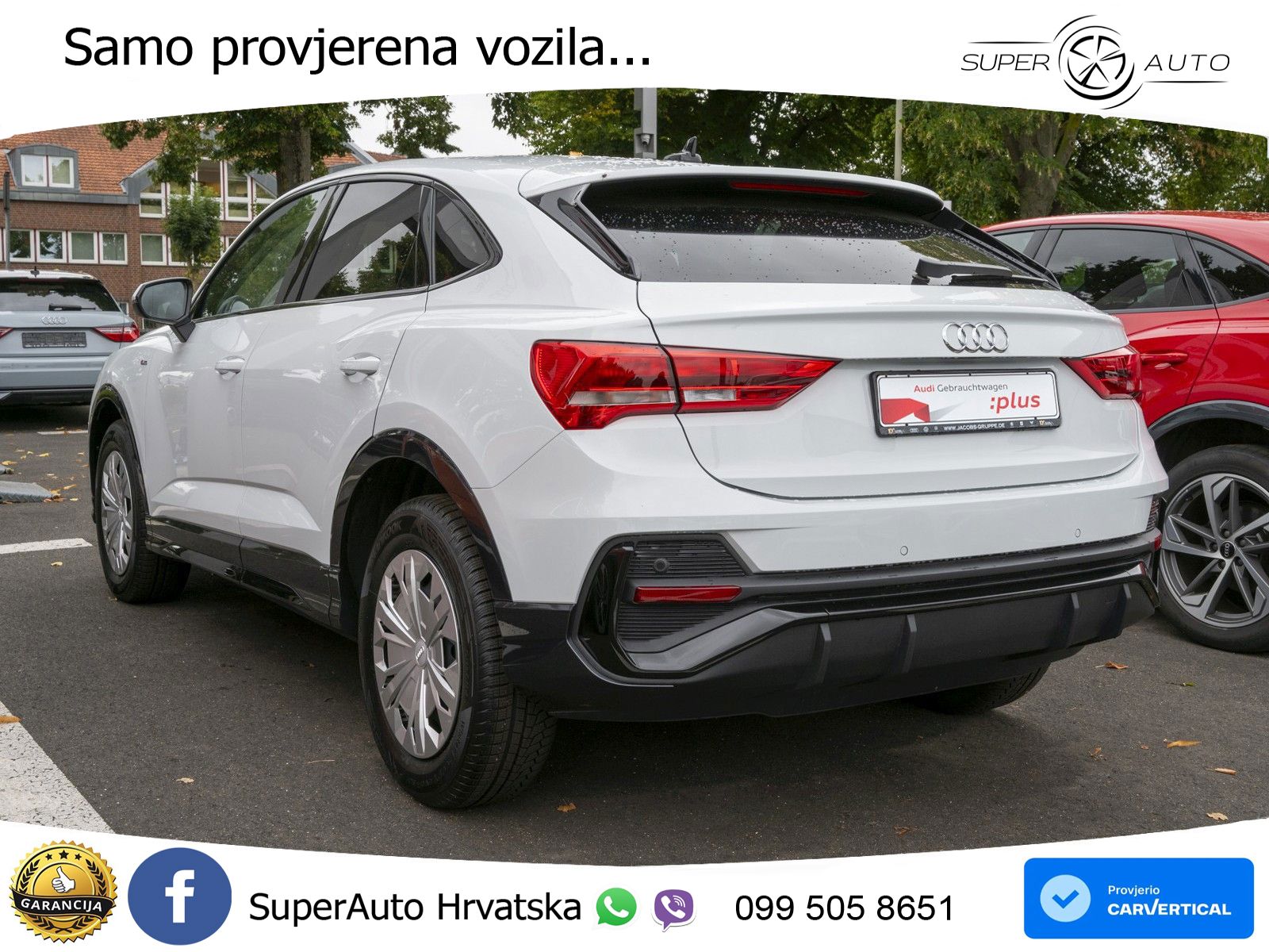 Audi Q3 II Sportback 35 TFSI (150 KS) S tronic S line LED+GR SJED+ACC
