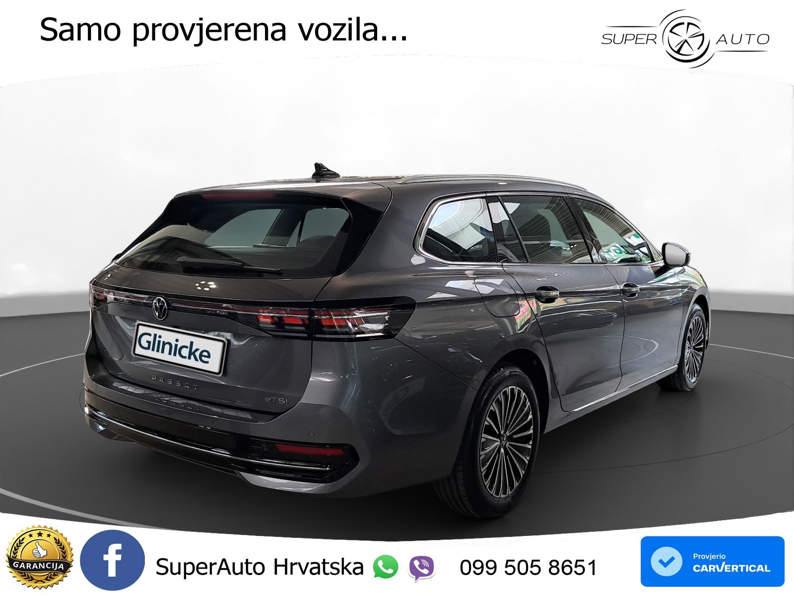 Volkswagen Passat Variant 1.5 eTSI (150 KS) DSG Elegance LED+GR SJED+ACC