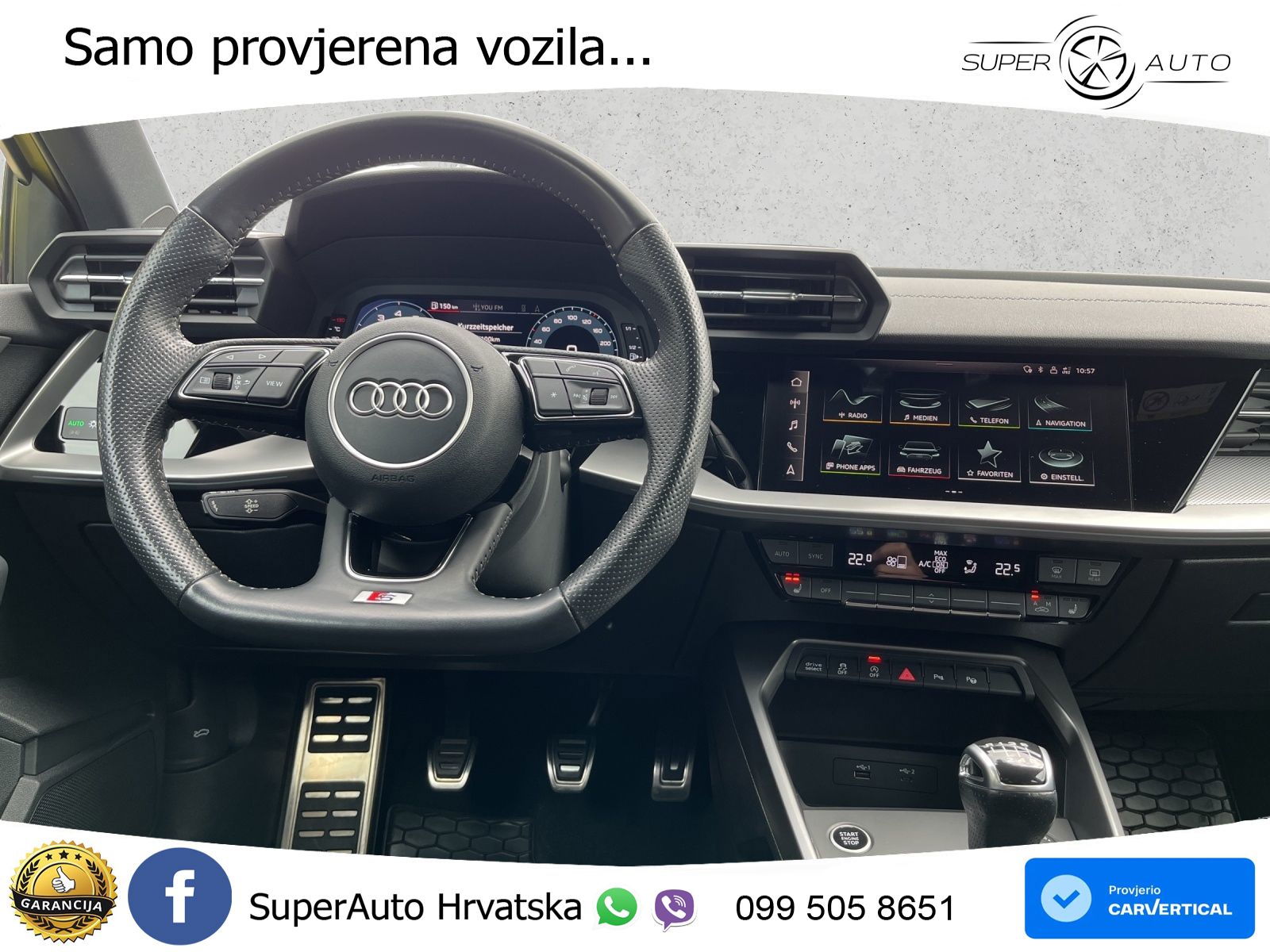 Audi A3 35 TFSI (150 KS) S line
