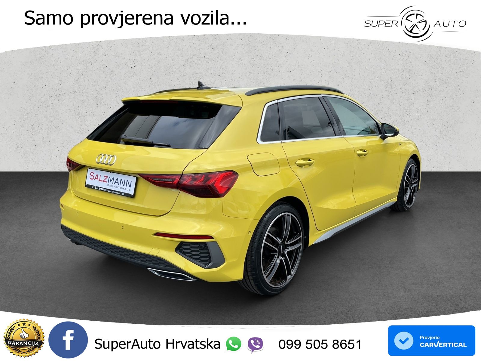 Audi A3 35 TFSI (150 KS) S line