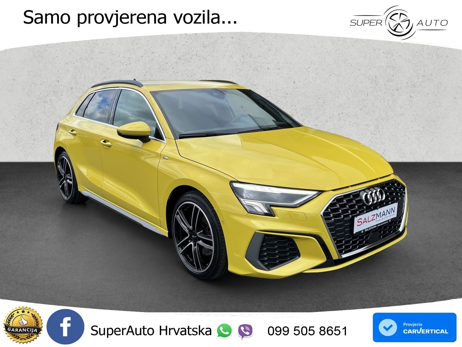 Audi A3 35 TFSI (150 KS) S line