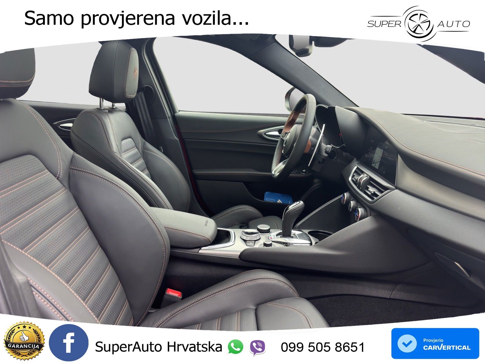 Alfa Romeo Giulia 2.0 Turbo (280 KS) Q4 Automatic LED+GR SJED+ACC