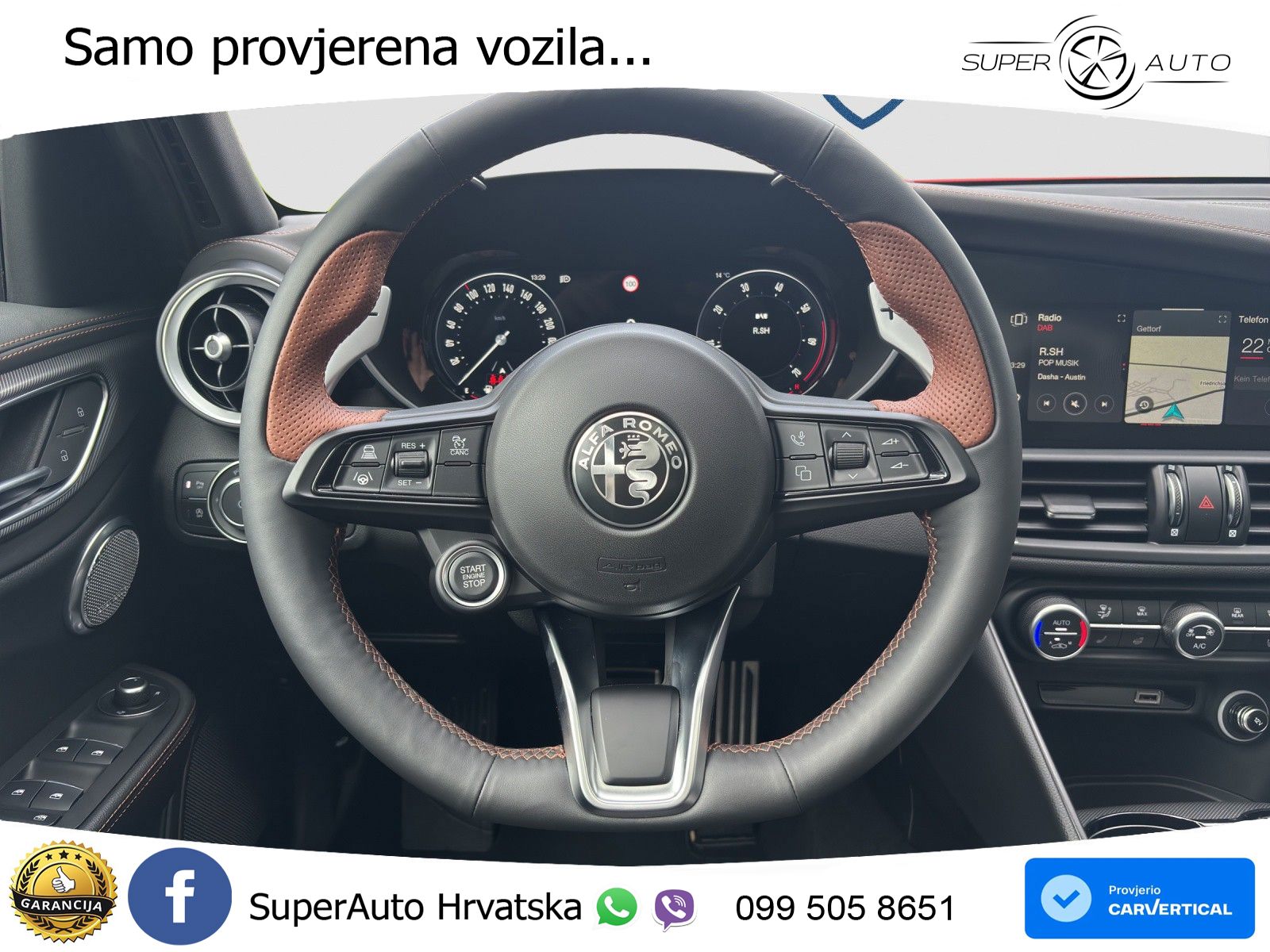 Alfa Romeo Giulia 2.0 Turbo (280 KS) Q4 Automatic LED+GR SJED+ACC