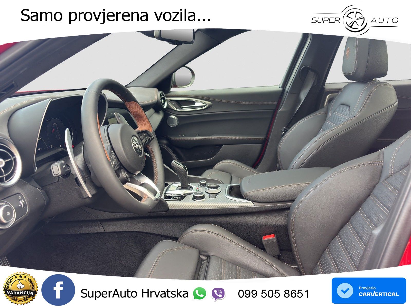 Alfa Romeo Giulia 2.0 Turbo (280 KS) Q4 Automatic LED+GR SJED+ACC
