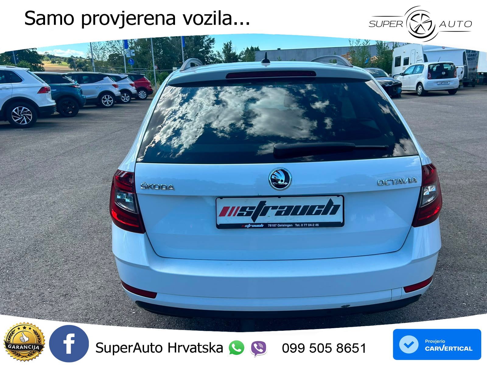 Škoda Octavia Combi 2.0 TDI (150 KS) DSG LED+GR SJED+ACC