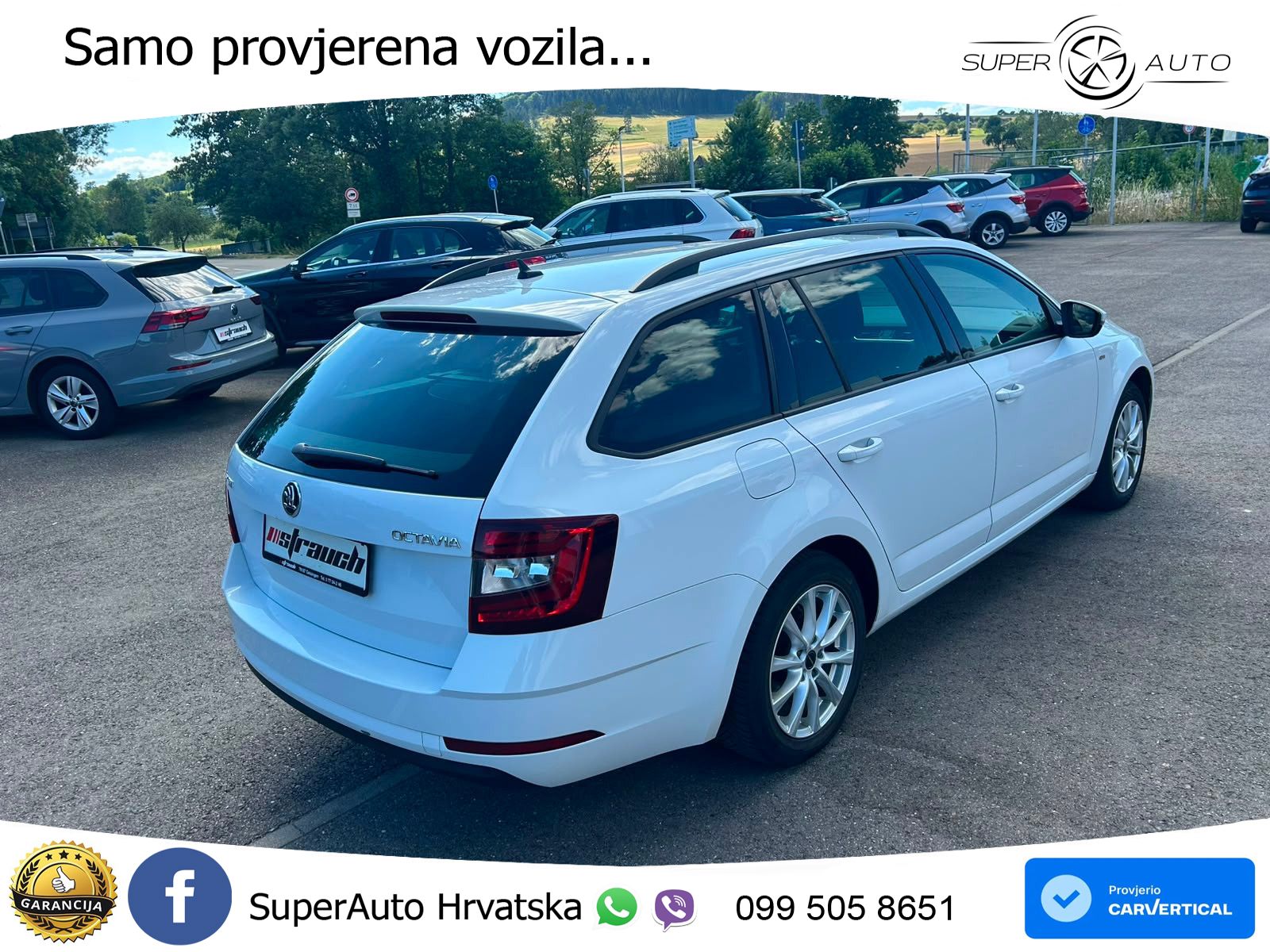 Škoda Octavia Combi 2.0 TDI (150 KS) DSG LED+GR SJED+ACC