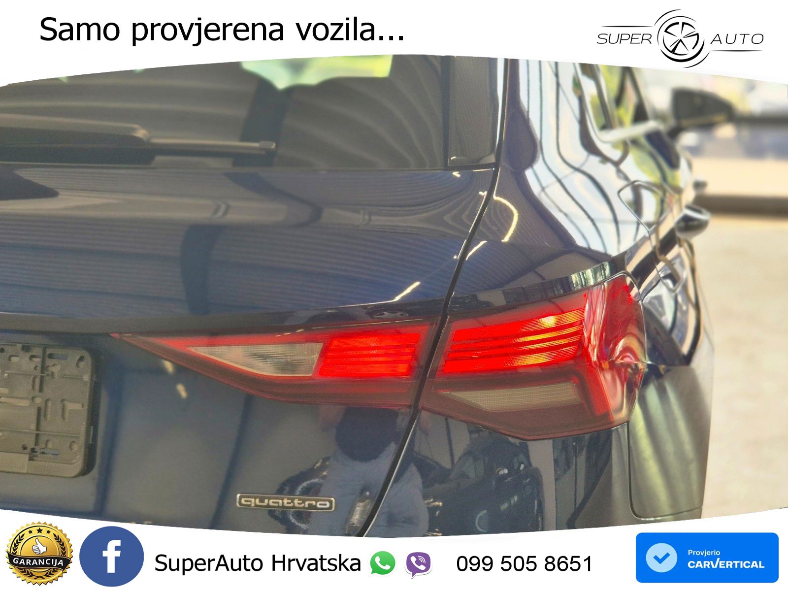 Audi A3 40 TFSI (190 KS) quattro S tronic advanced LED+GR SJED+ACC