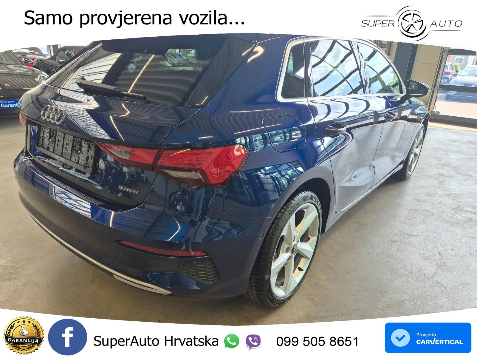 Audi A3 40 TFSI (190 KS) quattro S tronic advanced LED+GR SJED+ACC