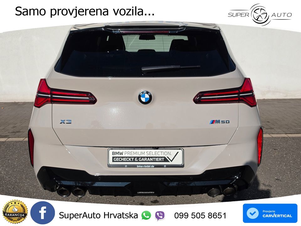 BMW X3 M50 xDrive Steptronic LED+GR SJED+ACC
