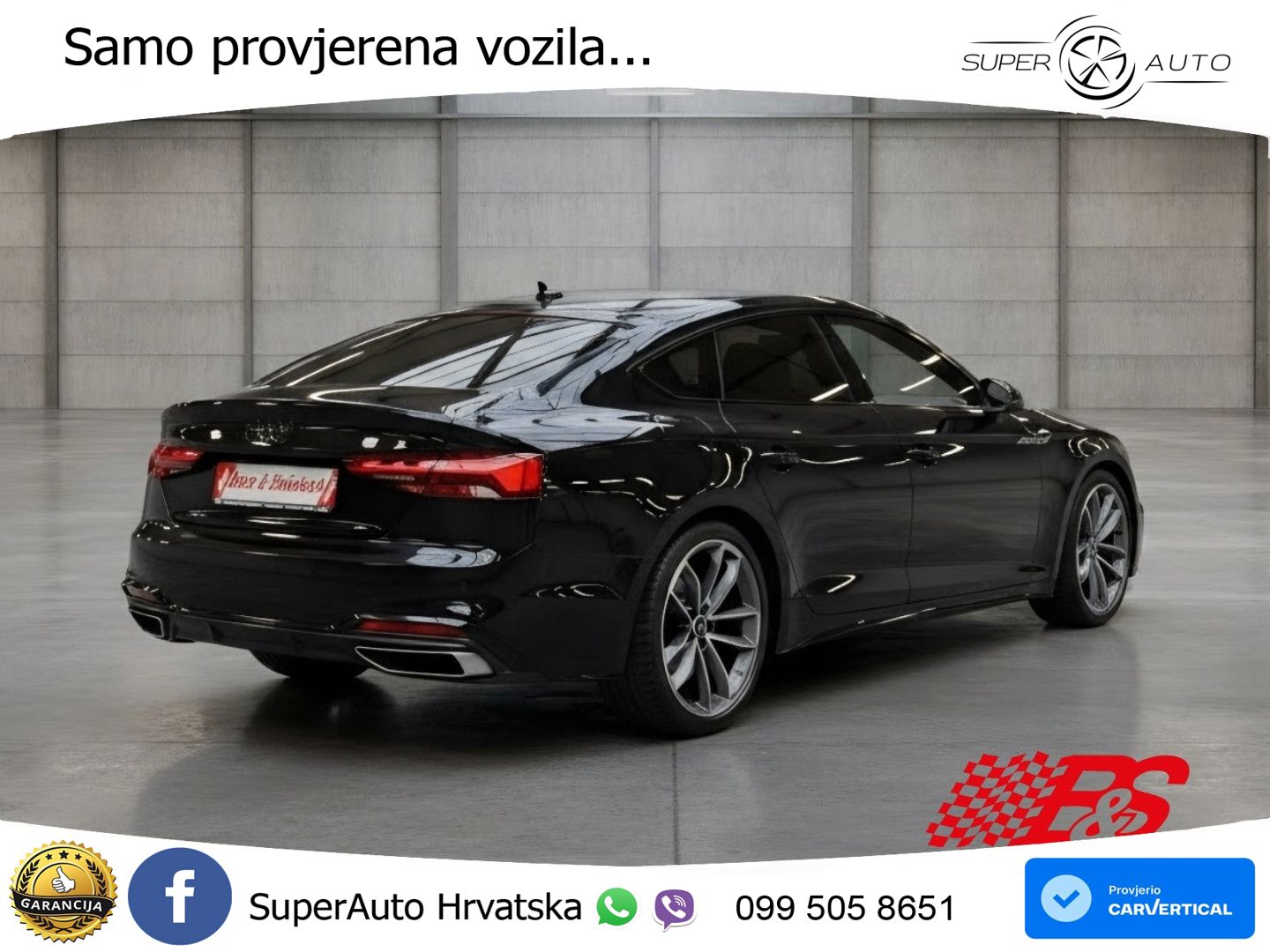 Audi A5 Sportback 45 TFSI (265 KS) quattro S tronic S line