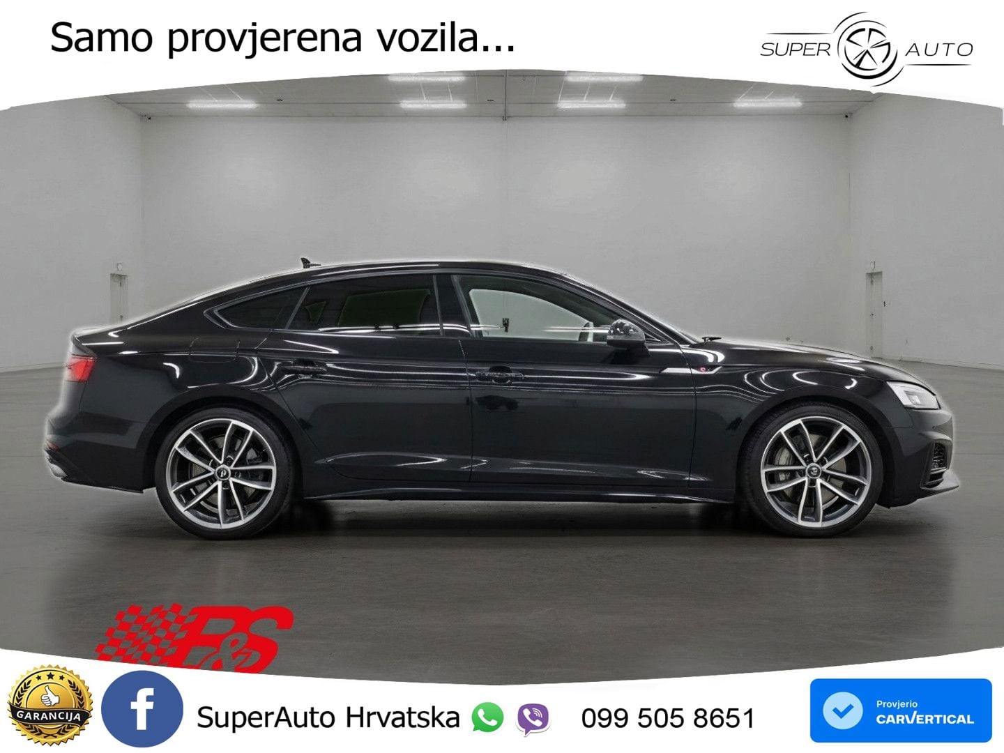Audi A5 Sportback 45 TFSI (265 KS) quattro S tronic S line