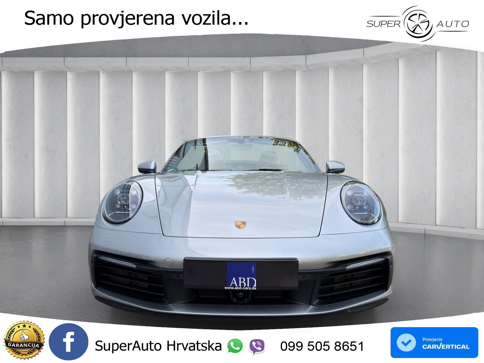 Porsche 911 Carrera Cabriolet 3.0 (385 KS) PDK ZRAČNI+ACC+GR SJED+360