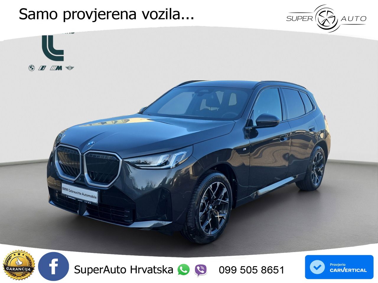 BMW X3 20d xDrive Steptronic M Sport LED+GR SJED+ACC