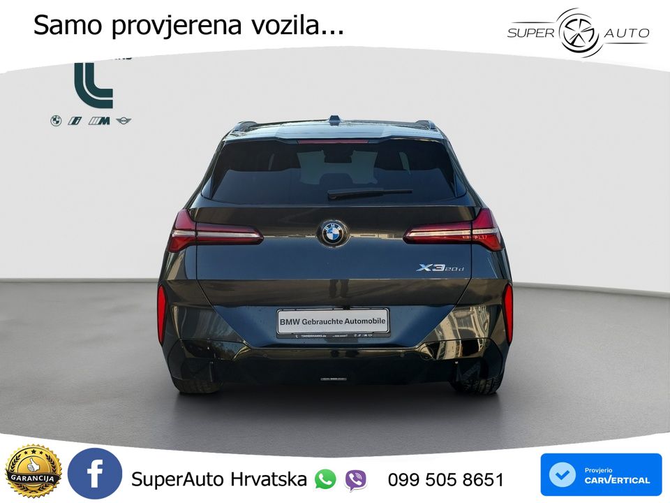 BMW X3 20d xDrive Steptronic M Sport LED+GR SJED+ACC
