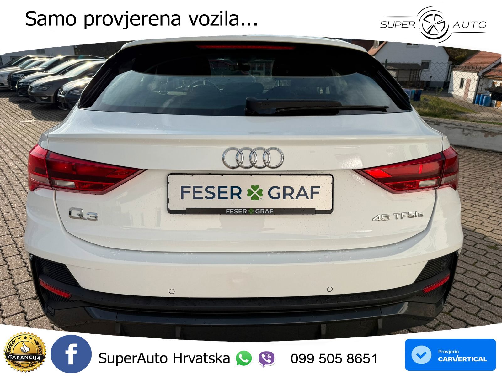 Audi Q3 Sportback 45 TFSIe (245 KS) S tronic