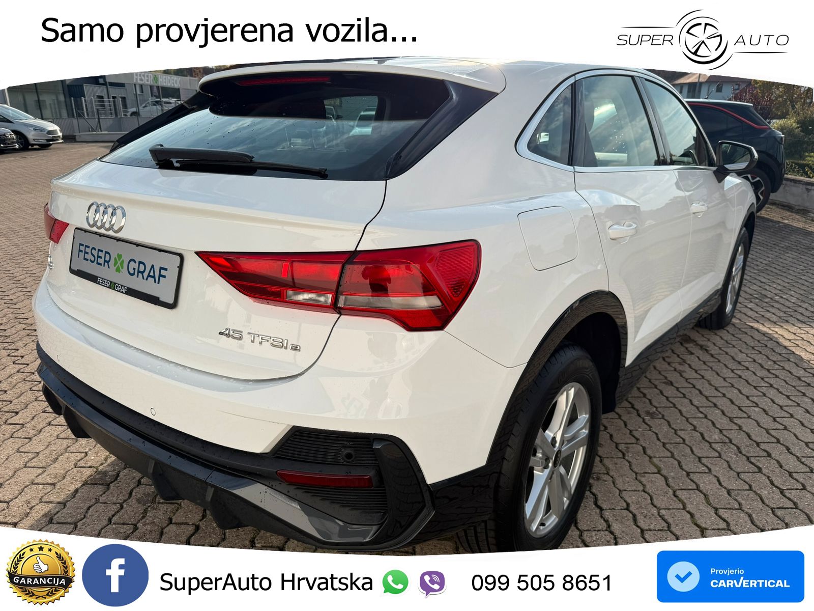 Audi Q3 Sportback 45 TFSIe (245 KS) S tronic