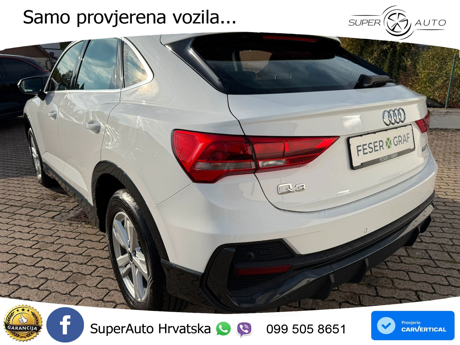 Audi Q3 Sportback 45 TFSIe (245 KS) S tronic