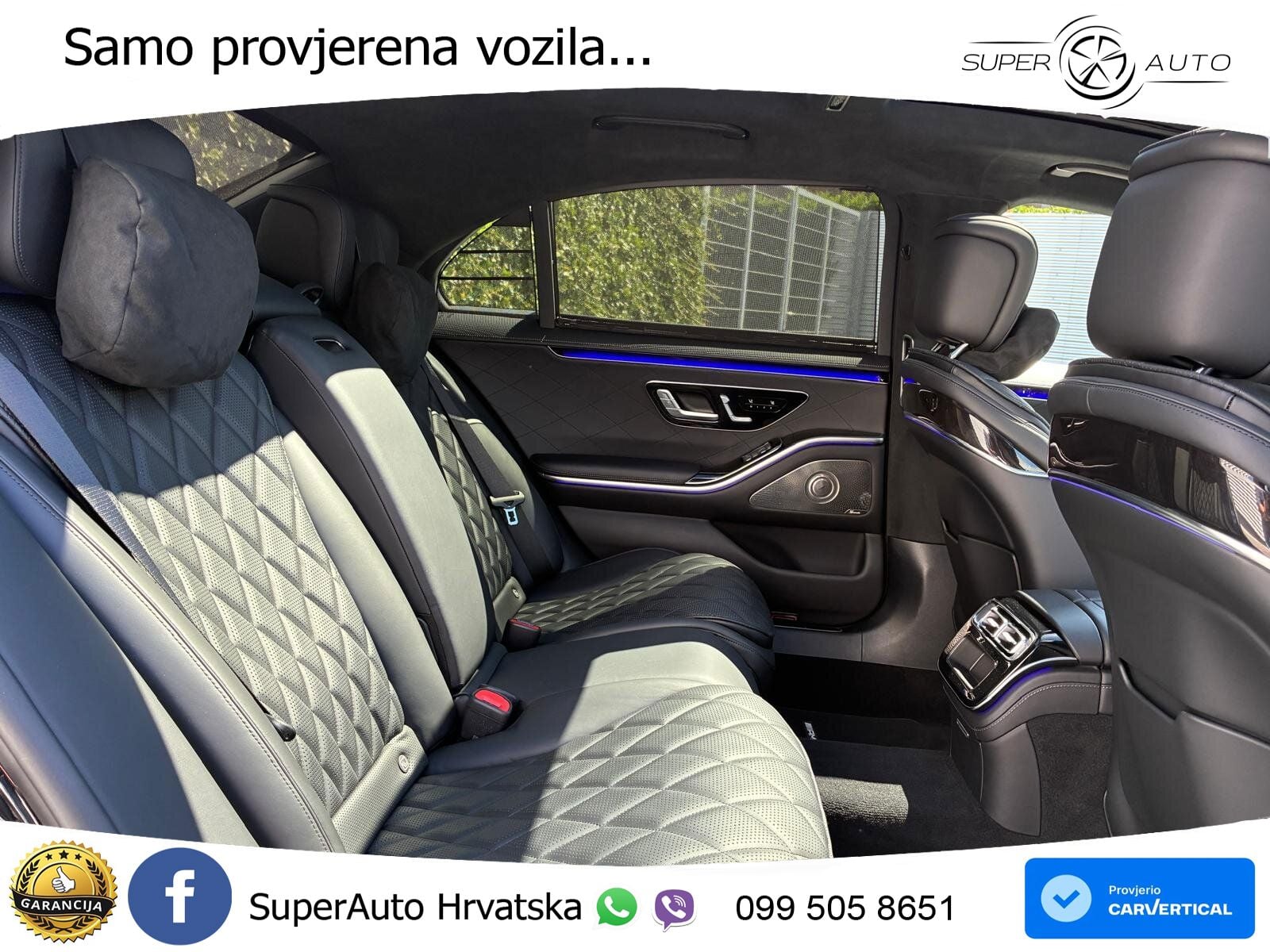 Mercedes S 450e (408 KS) 9G-TRONIC AMG ZRAČNI+ACC+4xGR SJED+KAM