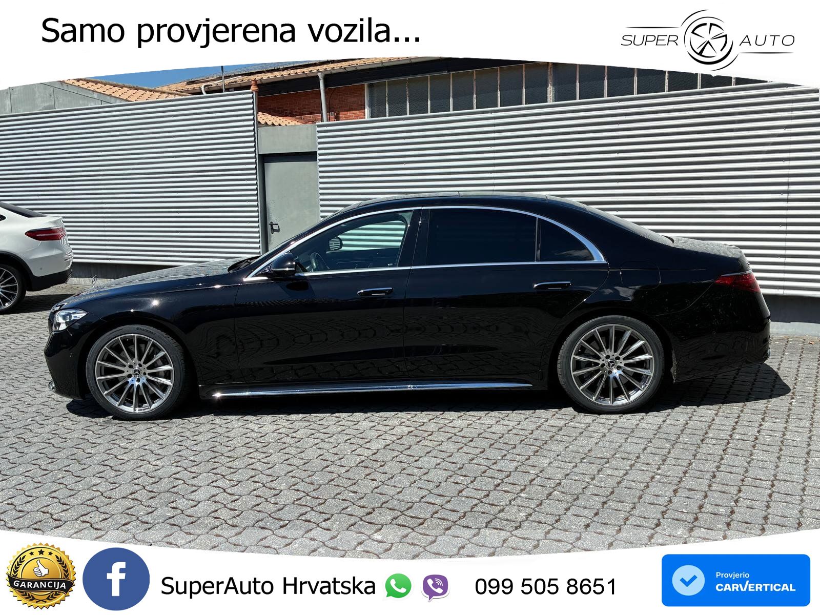 Mercedes S 450e (408 KS) 9G-TRONIC AMG ZRAČNI+ACC+4xGR SJED+KAM